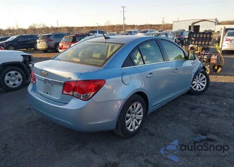 2011 Chevrolet Cruze 1Lt из США, поврежденный, VIN 1G1PF5S91B7192070